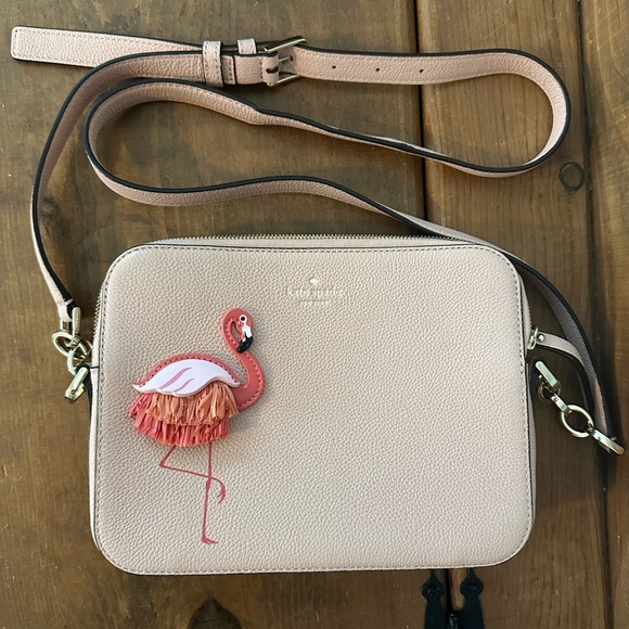Kate spade flamingo crossbody - Picture 1 of 5
